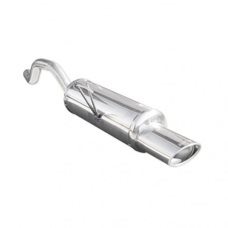 Inoxcar Stainless Rear Exhaust Fiat Punto 1.2 1999-2003 120x80mm