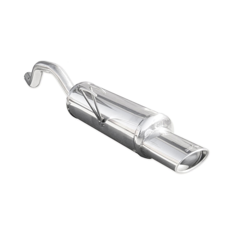 Terminal Echappement Inox Inoxcar Fiat Punto 1.2 1999-2003 120x80mm - IC-FIPN26120 - FIPN.26.120 - 3661768283875