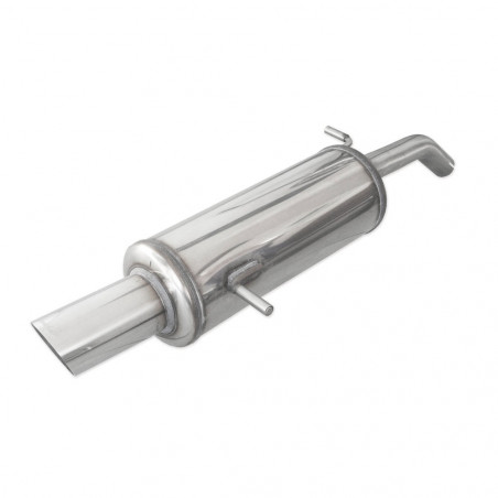 Inoxcar Stainless Rear Exhaust Citroën C2 1.1 After 2003 1x90mm Rally