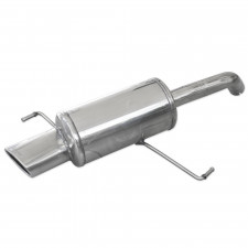 Inoxcar Stainless Rear Exhaust Alfa 147 1.9 JTD 1x120mm After 2004