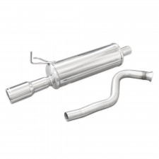 Inoxcar Stainless Rear Exhaust Renault Laguna 1.6 16S 1x80mm