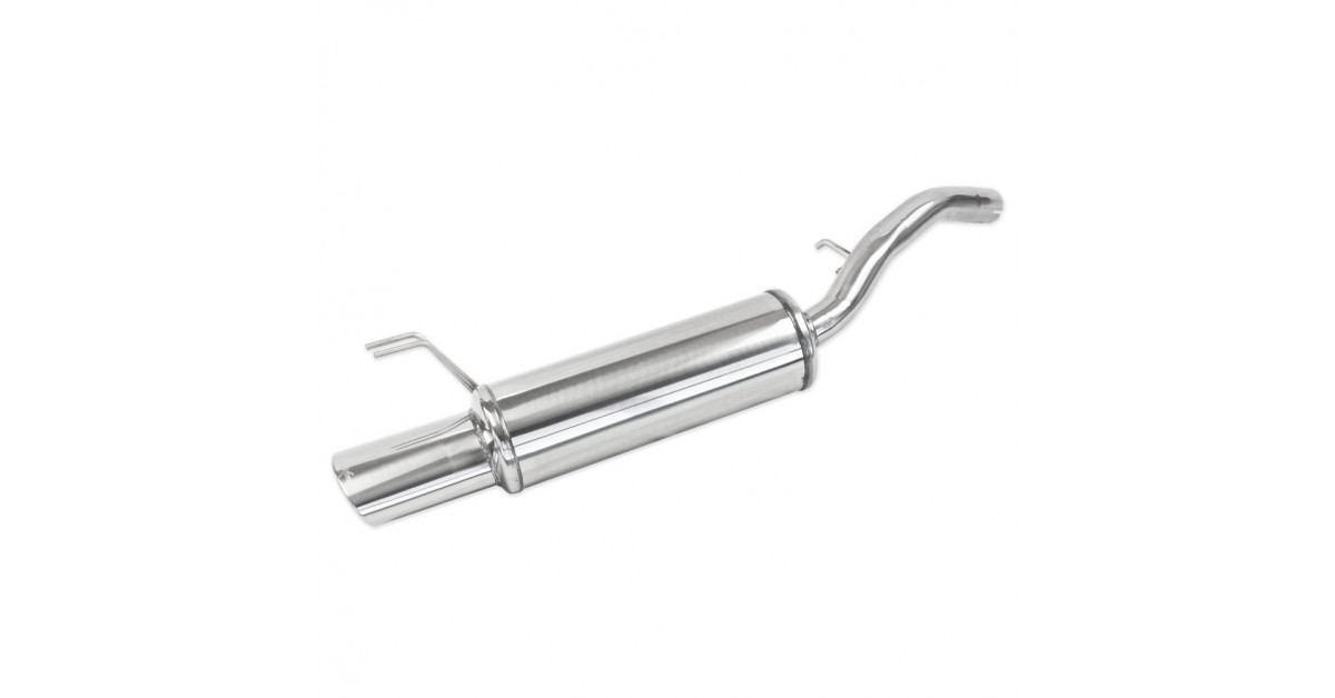 Terminale Scarico Inox Inoxcar Fiat Stilo 1.8 16S 133CH 1x120x80mm