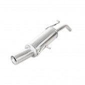 Terminal Echappement Inox Inoxcar Peugeot 207 1.6 VTi Après 2006 1x102mm