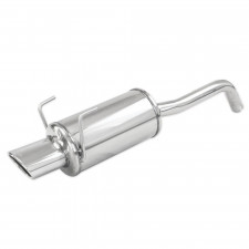 Inoxcar Stainless Rear Exhaust Fiat Panda 1.2 After 2003 120x80mm