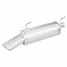 Auspuff Terminal Inox Inoxcar Peugeot 206 1.4 75cv nach 2001 120x80mm