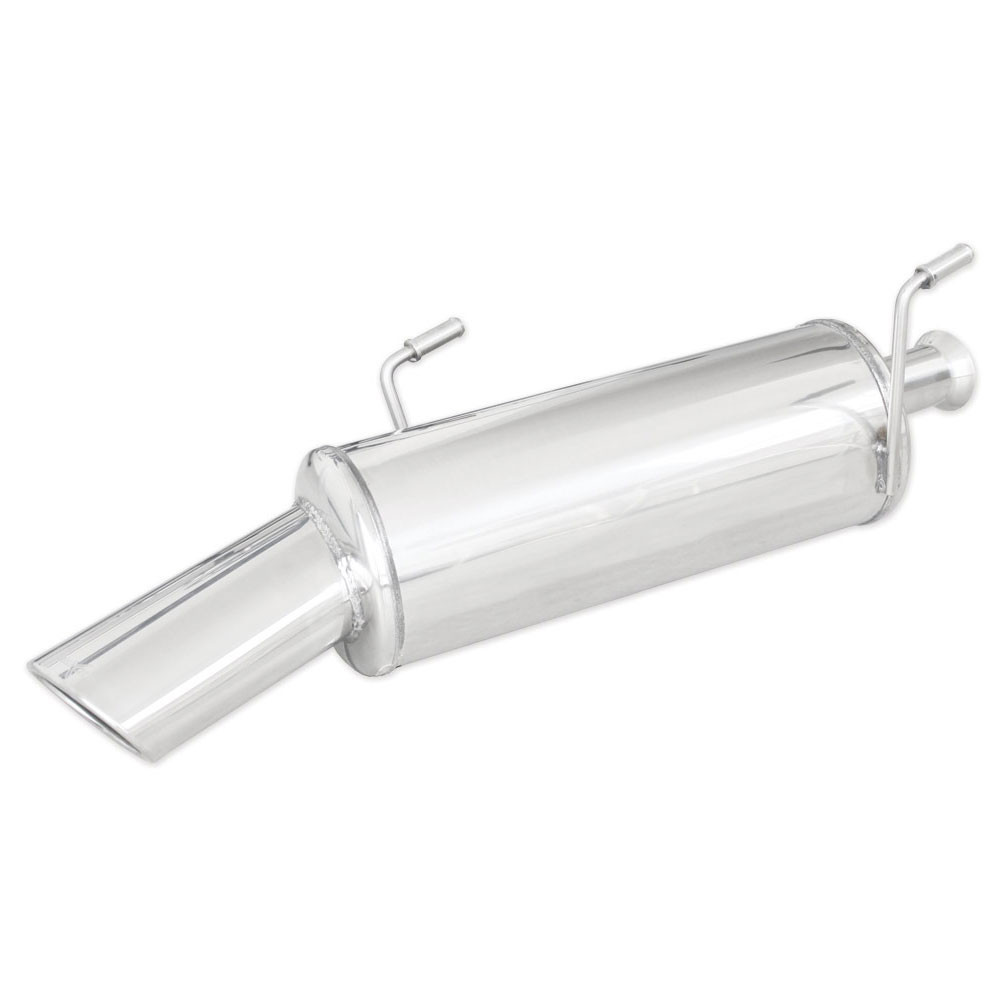 Auspuff Terminal Inox Inoxcar Peugeot 206 1.4 75cv nach 2001 120x80mm - IC-PE20605120 - PE206.05.120 - 3661768287972