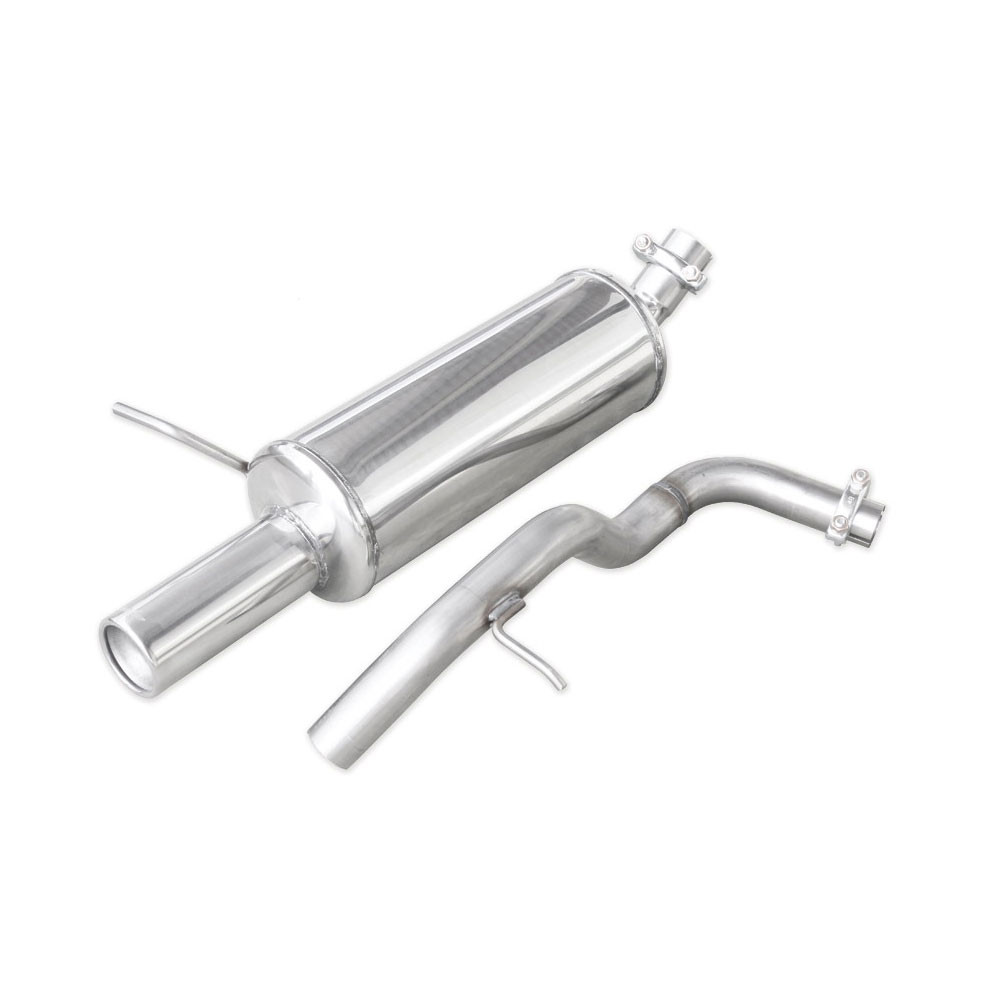 Inoxcar Stainless Rear Exhaust Volkswagen Golf 4 1.6 8v After 1997 1x80mm - IC-WGO2080 - WGO.20.80 - 3661768288252