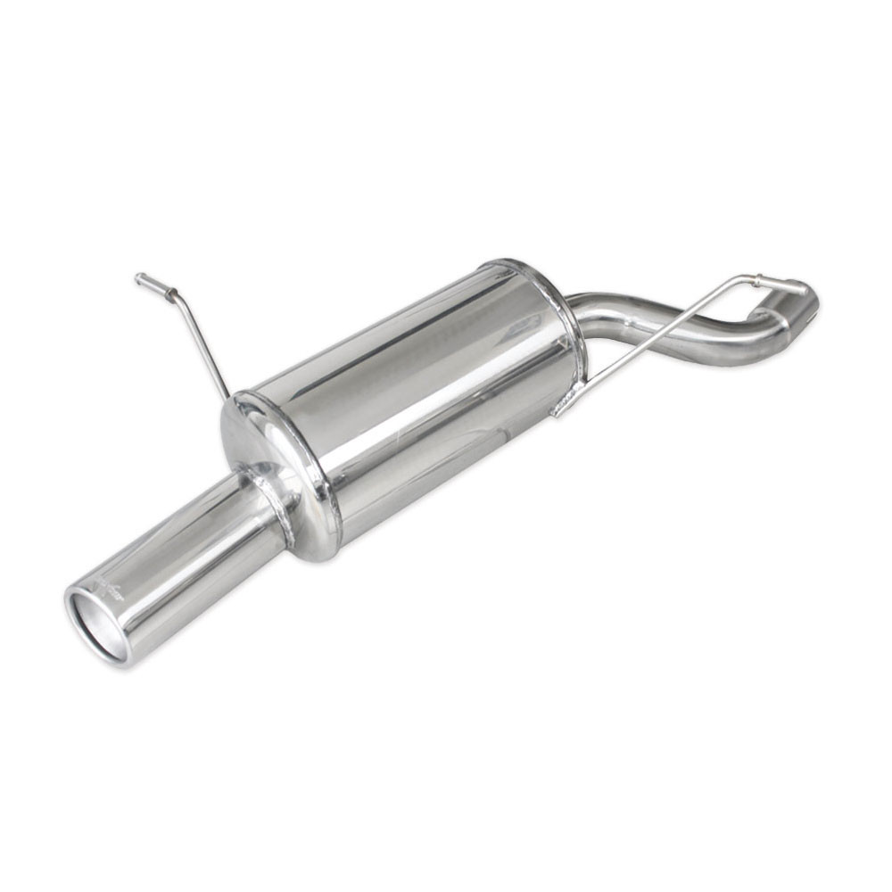 Inoxcar Stainless Rear Exhaust BMW 316Ti E46 Compact 1x80mm - IC-BME460280 - BME46.02.80 - 3661768289464