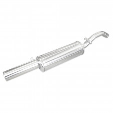 Auspuff Terminal Inox Inoxcar Volkswagen Golf 2 1.8 GTi 8v Nach 1984 1x80mm