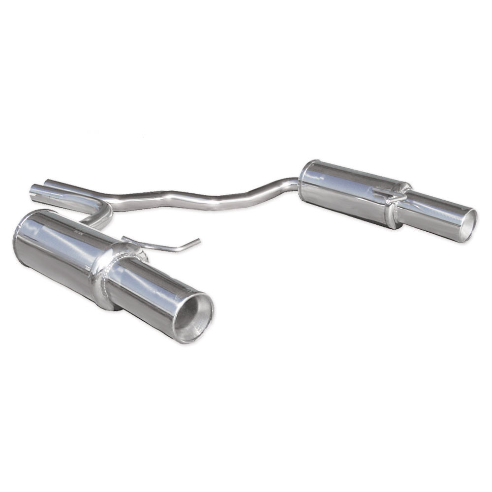 Terminale Scarico Inox Inoxcar Audi A4 1.8T 20v Dopo 2001 1x102mm - IC-AUA409102 - AUA4.09.102 - 3661768295922