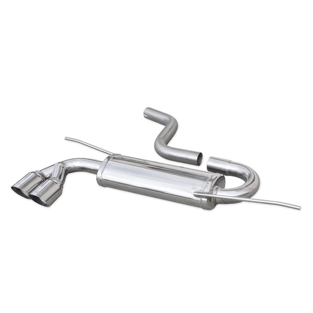 Terminal Echappement Inox Inoxcar Audi A3 2.0 TDi Après 2003 2x80mm Racing - IC-OVAU09RA - OVAU.09.RA - 3661768296394