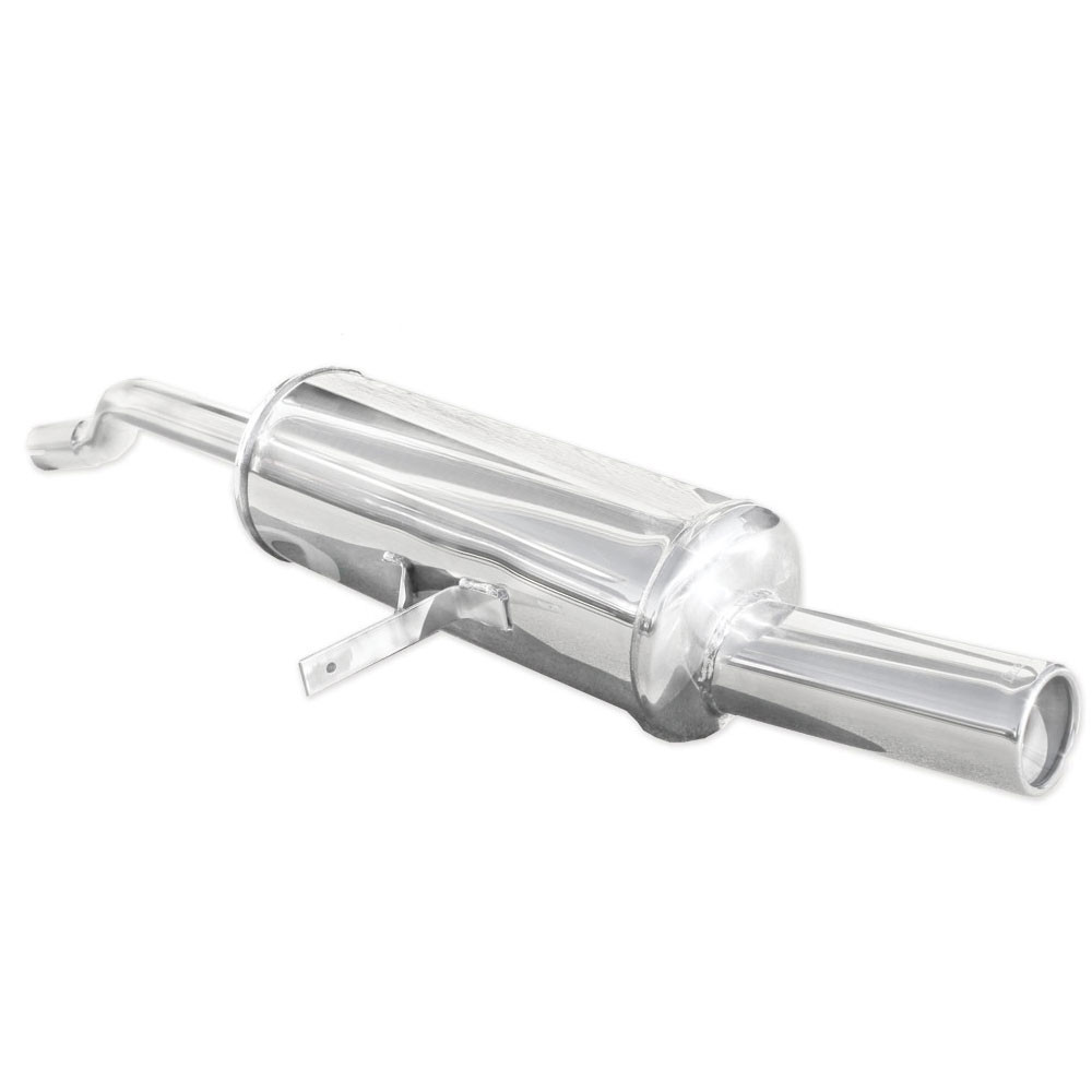 Terminale Scarico Inox Inoxcar Renault Clio 3 1.5 DCi Dopo 2005 1x80mm - IC-RECL2080 - RECL.20.80 - 3661768296462