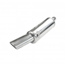 Inoxcar Stainless Rear Exhaust Fiat Coupé 20V Turbo 1x80x120m