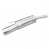 Terminal Echappement Inox Inoxcar Opel Tigra 1.4 16v 1994-1997 102mm