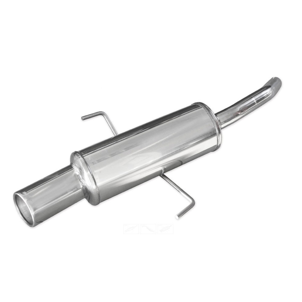 Terminale Scarico Inox Inoxcar Alfa 156 2.5 V6 Dopo 1997 102mm - IC-AL15606102 - AL156.06.102 - 3661768306413
