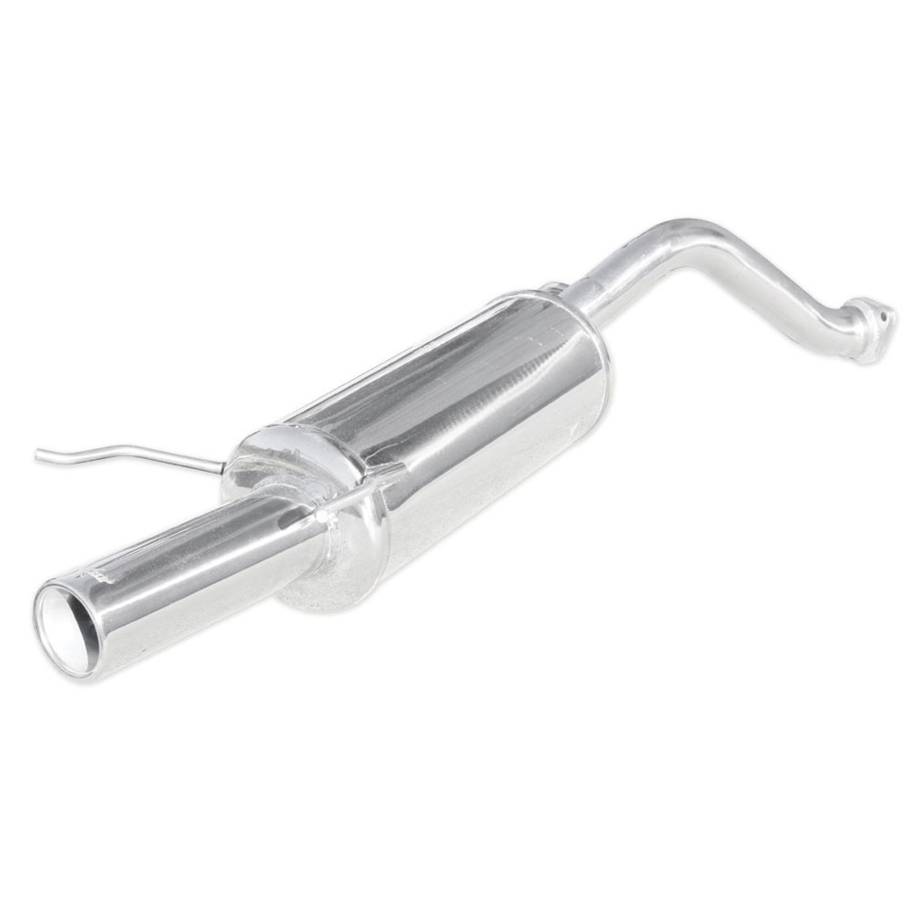 Inoxcar Stainless Rear Exhaust MG ZR 115 TD 1x80mm - IC-MGZR0480 - MGZR.04.80 - 3661768307243