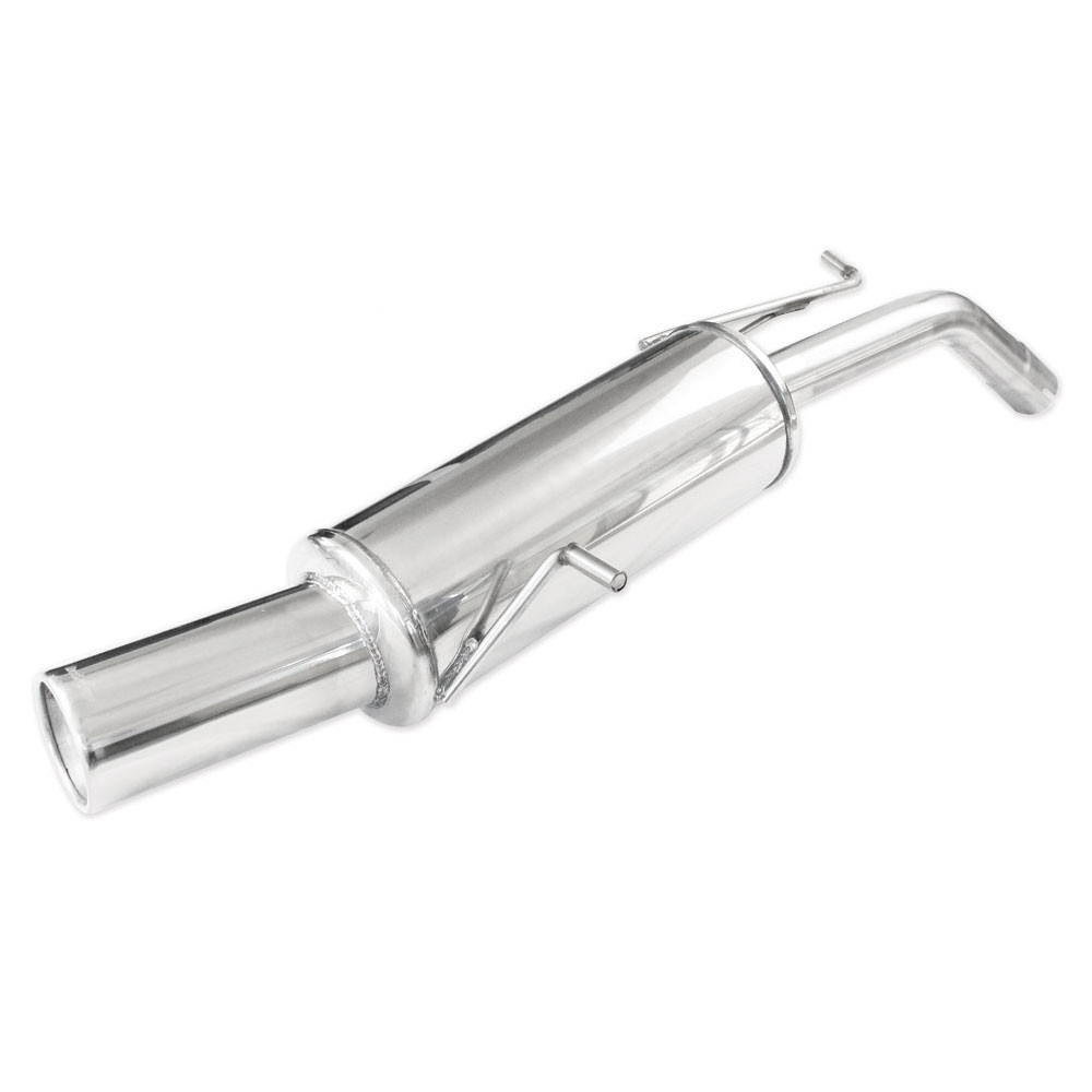 Inoxcar Stainless Rear Exhaust Peugeot 207 1.6 16v THP 1x102mm - IC-PE20703102 - PE207.03.102 - 3661768307281