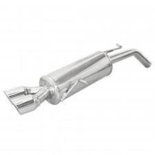 Terminal Echappement Inox Inoxcar Peugeot 207 1.6 16V Après 2007 2x80mm X-Race