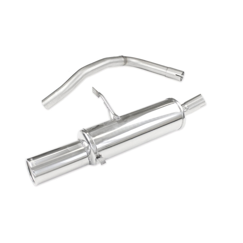 Inoxcar Stainless Rear Exhaust Renault Megane 2 1.4 2002-2006 1x102mm - IC-REME08102 - REME.08.102 - 3661768309889