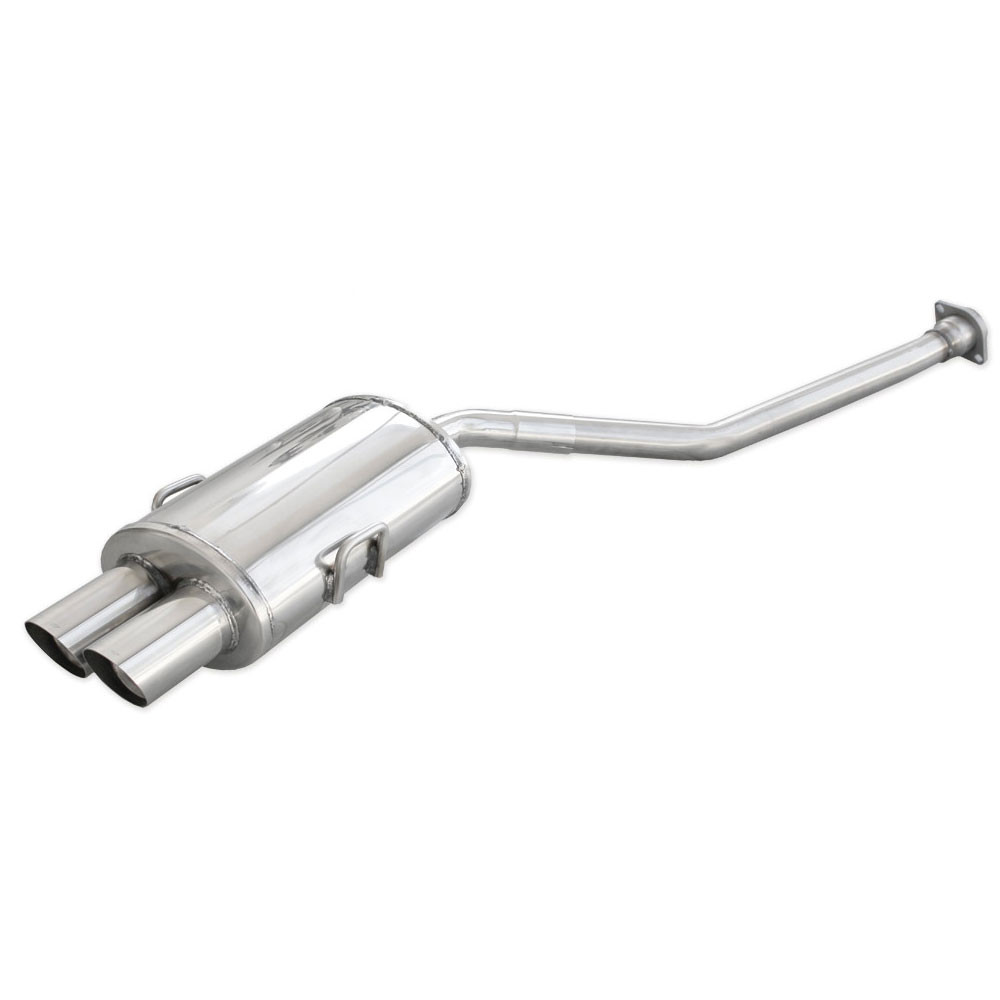 Inoxcar Stainless Rear Exhaust BMW 323i E36 2x80mm Racing - IC-OVBM02RA - OVBM.02.RA - 3661768311820