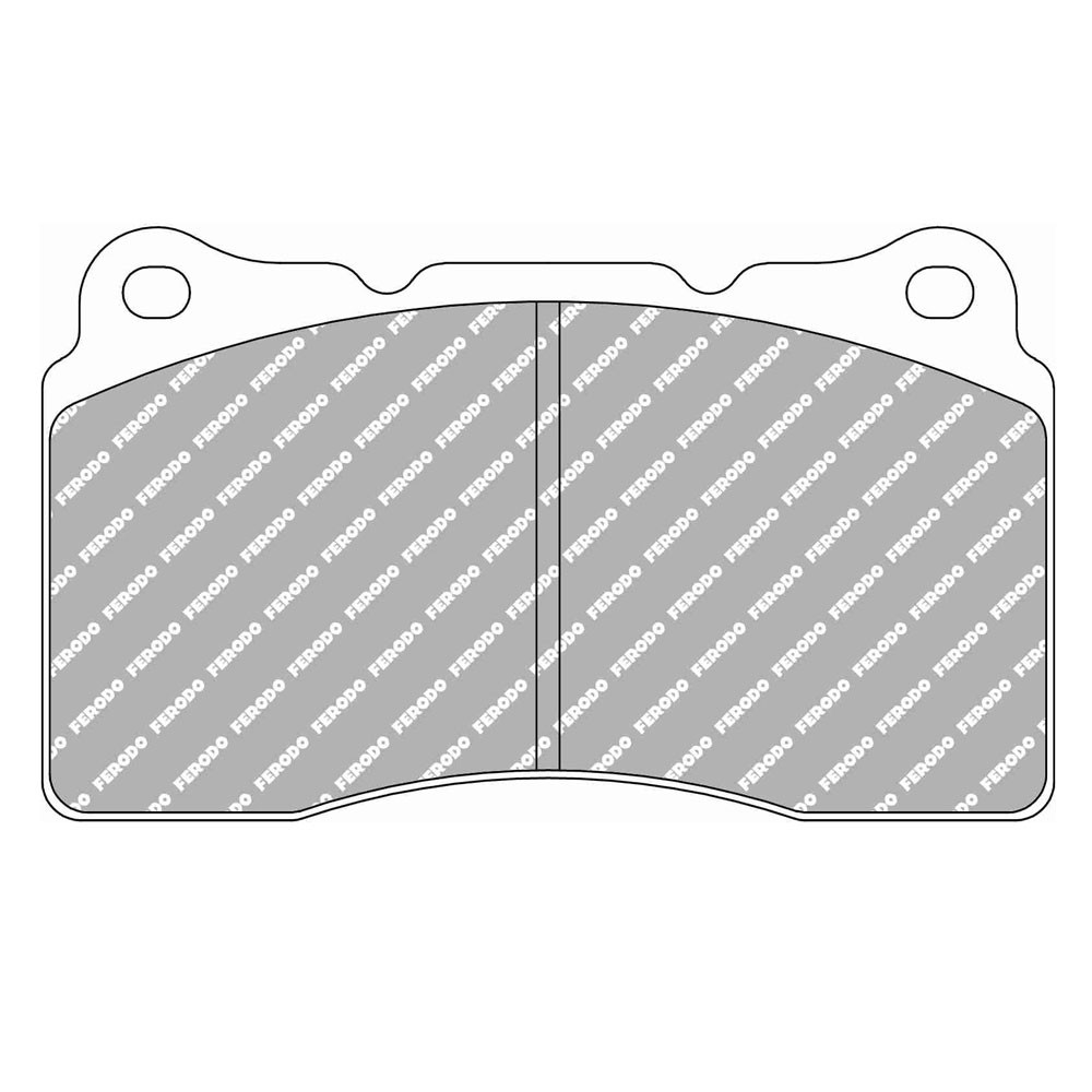 Plaquettes de frein Ferodo DS 3.12 avant Mitsubishi Evo 5/6/7/8/9/10 - Renault Megane 3 2.0 RS/Megane 4 1.8 RS - F-CP1334G - FCP1334G - 3661768787601
