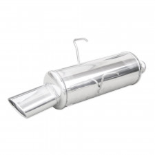 Terminale Scarico Inox Inoxcar Peugeot 106 1.1/1.4 Dopo 1996 1x120/80mm