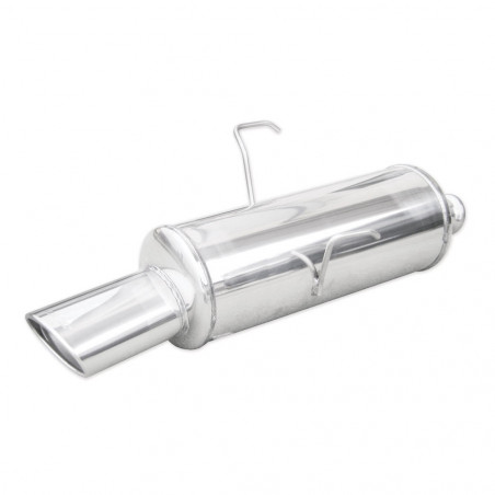 Auspuff Terminal Inox Inoxcar Peugeot 106 1.1/1.4 Nach 1996 1x120/80mm