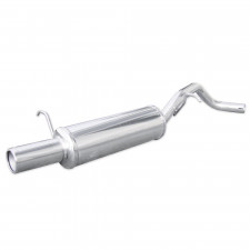 Inoxcar Stainless Rear Exhaust Volkswagen Polo 1.4i  2006-2008  1x80mm