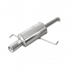 Inoxcar Stainless Rear Exhaust Alfa 147 1.9 JTD 1x80mm After 2004