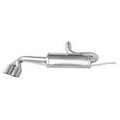 Inoxcar Stainless Rear Exhaust Audi TT 2.0 TFSi 1x80mm Racing