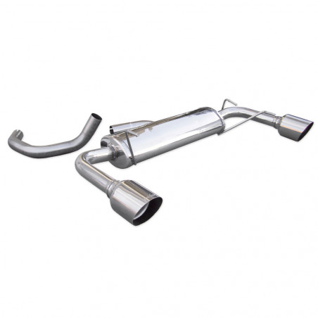 Inoxcar Stainless Rear Exhaust Fiat 500 Abarth 1x102mm 60mm