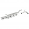 Terminal Echappement Inox Inoxcar Renault Clio 1 1.8 8v Avant 1998 1x102mm
