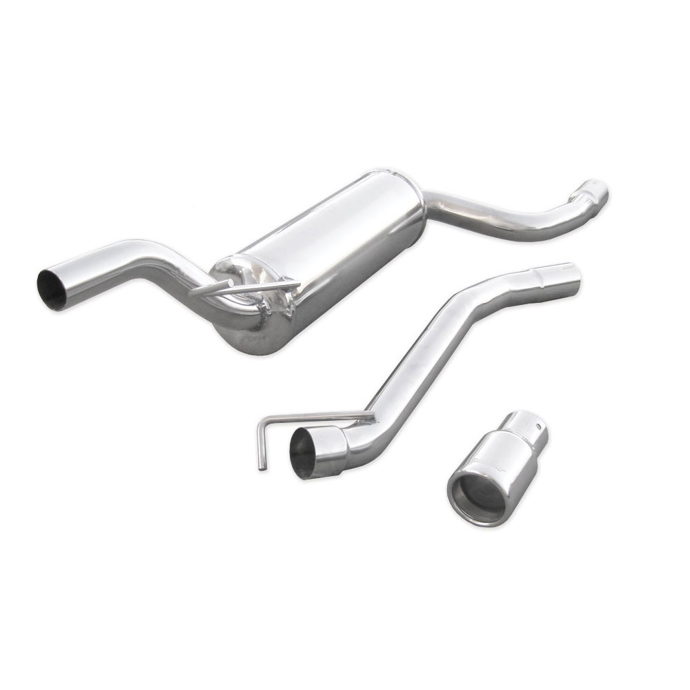Terminale Scarico Inox Inoxcar Ford Focus 2.0 16v 1x80mm - IC-FOFO0380 - FOFO.03.80 - 3661768336533