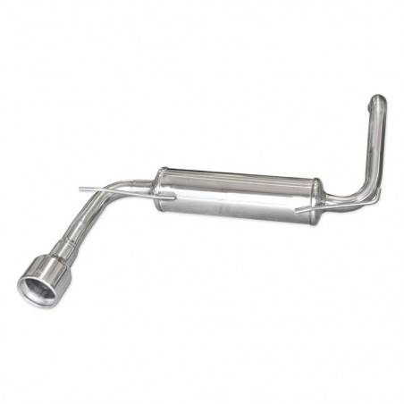 Inoxcar Stainless Rear Exhaust Citroën C1 1.0 After 2005 1x102mm