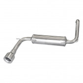 Inoxcar Stainless Rear Exhaust Citroën C1 1.0 After 2005 1x102mm