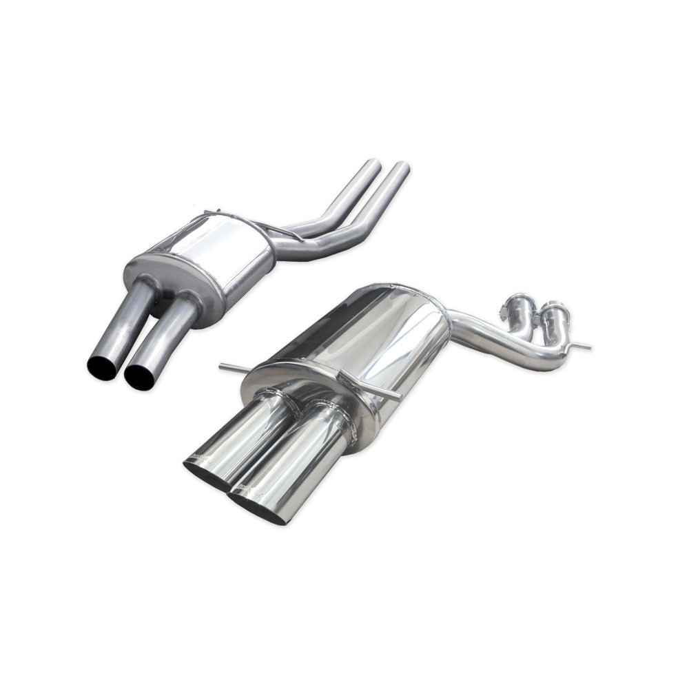Terminal Echappement Inox Inoxcar Audi RS4 2.7 BiTurbo 2x80mm Racing - IC-OVA401RA - OVA4.01.RA - 3661768379417