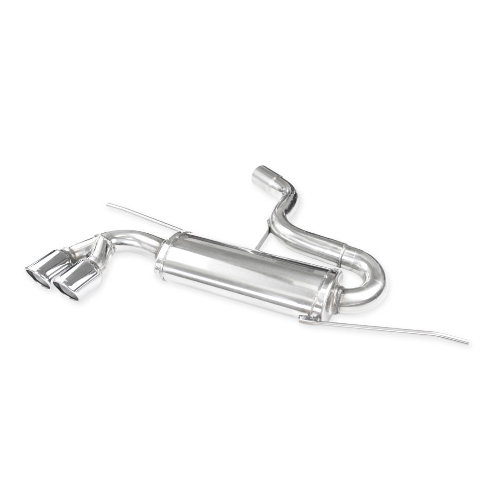 Terminal Echappement Inox Inoxcar Audi A3 2.0 TFSI Avant 2005 2x80mm - IC-OVAU15XR80 - OVAU.15.XR80 - 3661768384497