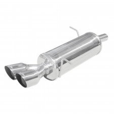Terminale Scarico Inox Inoxcar Ford Fiesta 1.6 16S Dopo 2009 2x80mm