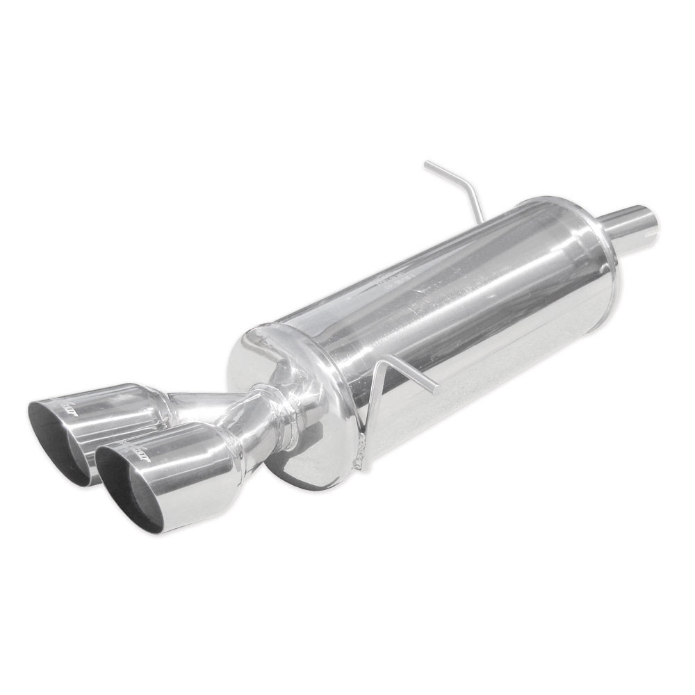 Terminal Echappement Inox Inoxcar Ford Fiesta 1.6 16S Après 2009 2x80mm - IC-FOFI19RA - FOFI.19.RA - 3661768385807