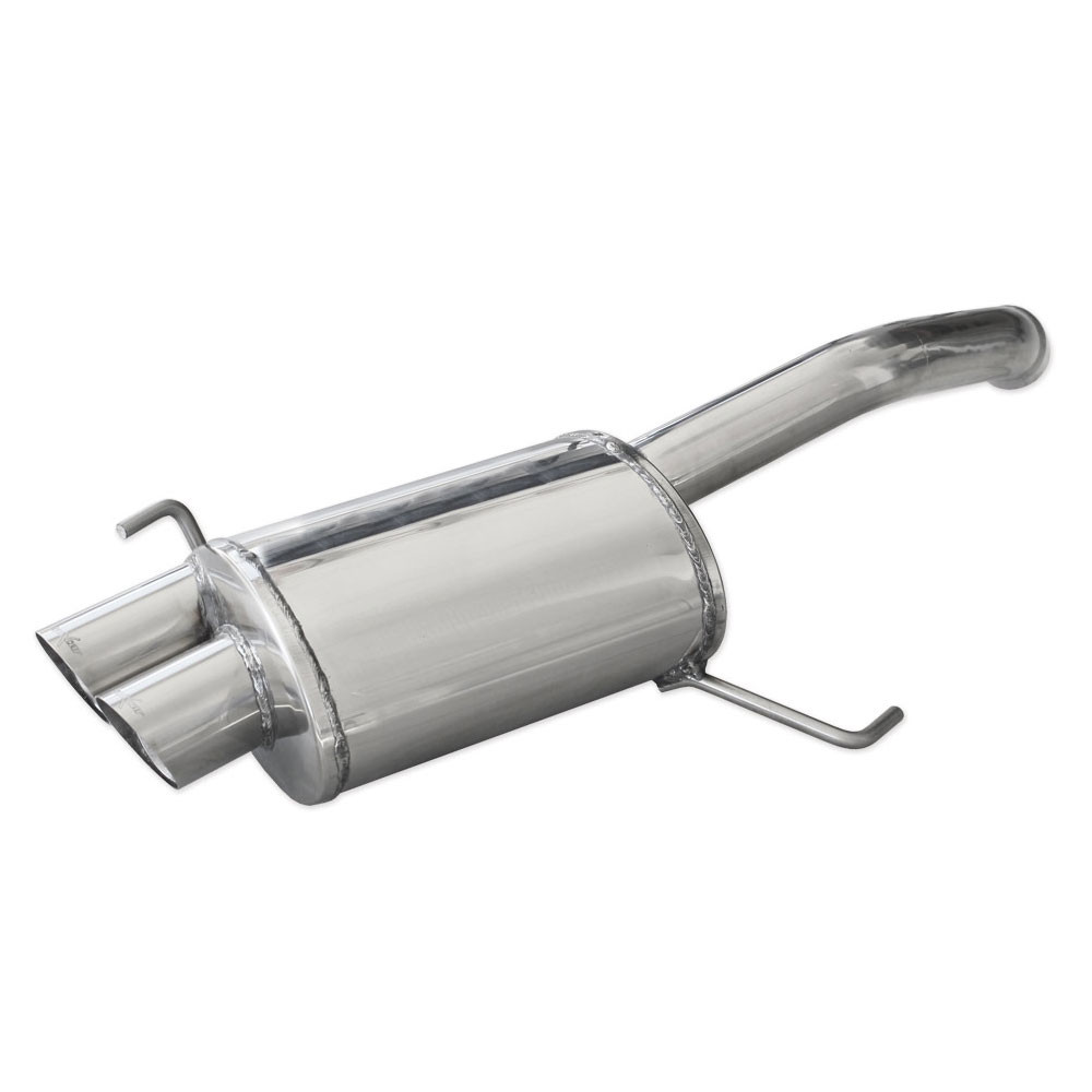 Terminal Echappement Inox Inoxcar Alfa 147 GTA 3.2 2x80mm Racing - IC-OVAL02RA - OVAL.02.RA - 3661768417720