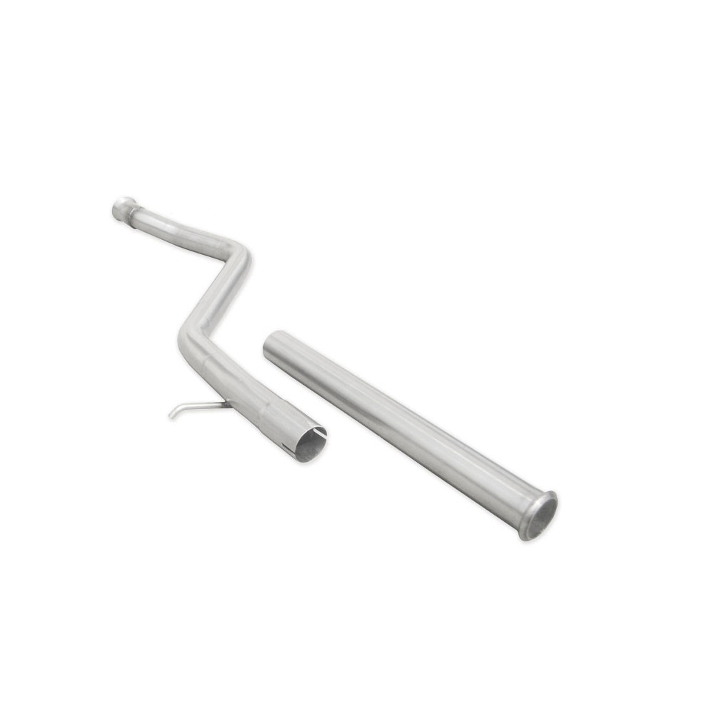 Tube central inox Inoxcar Peugeot 306 2.0 XS 121cv Après 1997 - IC-TC30604 - TC306.04 - 3661768417836