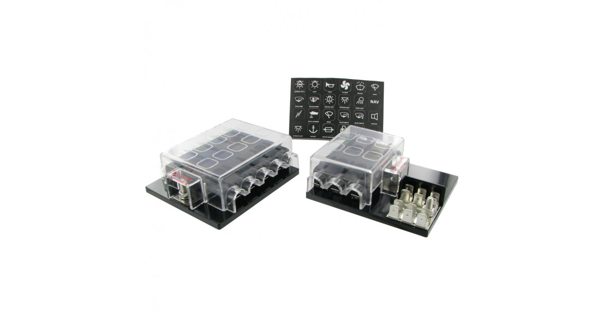 Standard 10-way Fuse Box