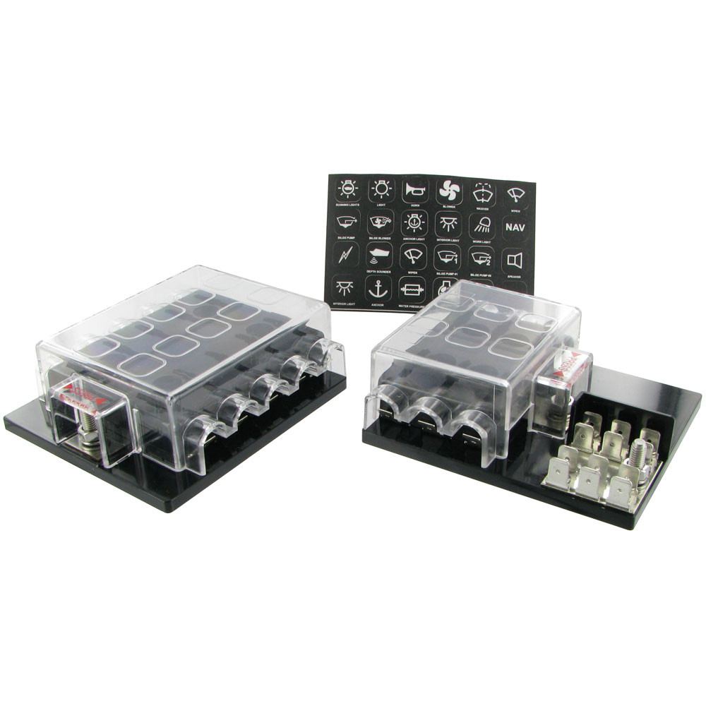 Scatola portafusibili standard a 6 vie - EL-FD200006 - 3700660424471