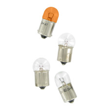 Confezione da 2 lampade R5 da 5 W, 24 V, Ba15S