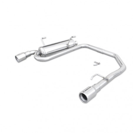 Auspuff Inoxcar Schalldämpfer Hinten rechts + links 1X80 PEUGEOT 206 CC 1.6 HDI 110PS nach 2005