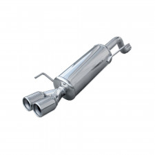 Inoxcar Stainless Rear Exhaust Fiat Grande Punto Abarth 2x80mm