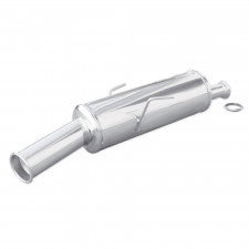 Terminale Scarico Inox Inoxcar Peugeot 205 GTi 1.9 Dopo 1984 1x76mm Retro