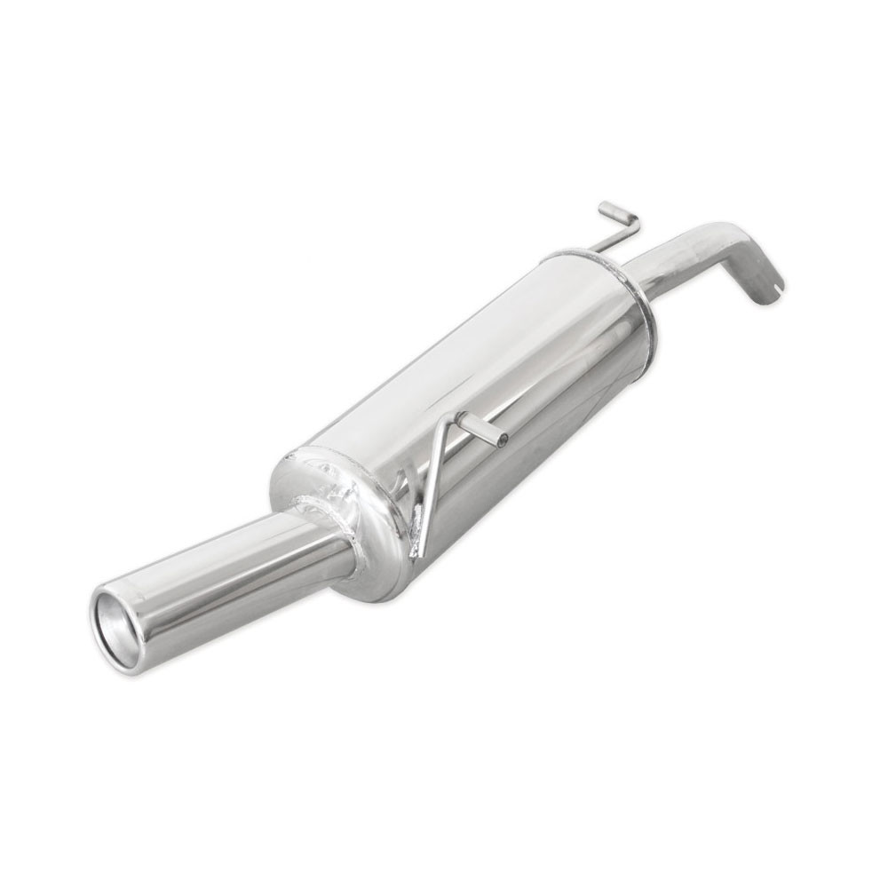 Inoxcar Stainless Rear Exhaust Peugeot 207 1.4 16v After 2006 1x80mm - IC-PE2070180 - PE207.01.80 - 3661768336458