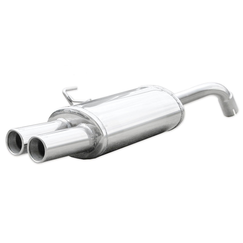 Terminale Scarico Inox Inoxcar Renault Clio RS Fase 2 Dopo 2002 2x80mm - IC-OVRE0280 - OVRE.02.80 - 3661768213711