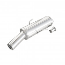 Auspuff Terminal Inox Inoxcar Peugeot 205 1.0 Nach 1988 1x80mm